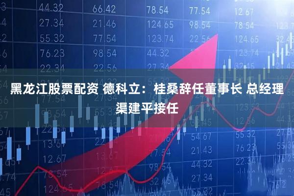 黑龙江股票配资 德科立：桂桑辞任董事长 总经理渠建平接任