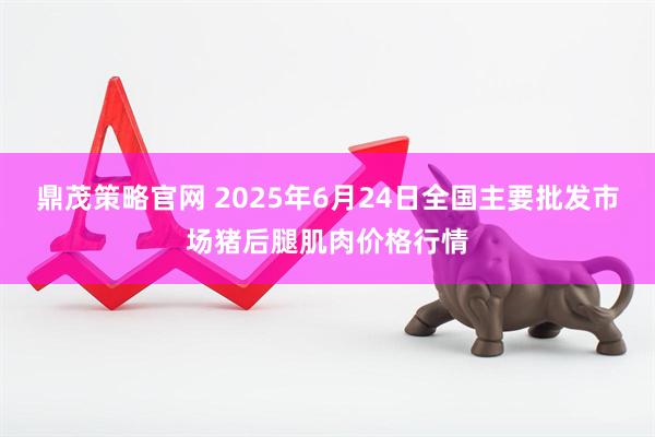鼎茂策略官网 2025年6月24日全国主要批发市场猪后腿肌肉价格行情